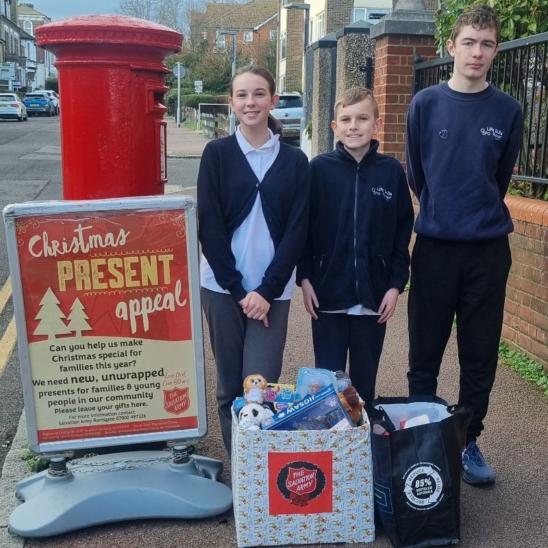 Ramsgate Salvation Army Christmas Present Appeal - Life Skills Manor for Autism